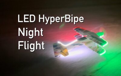 LED HyperBipe Night Flight