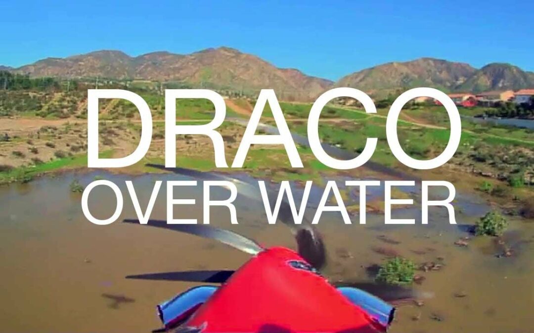 Draco over water – FPV – HDZero + iNav