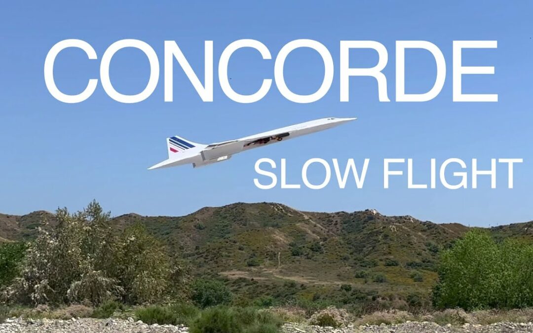 Concorde Slow Flight