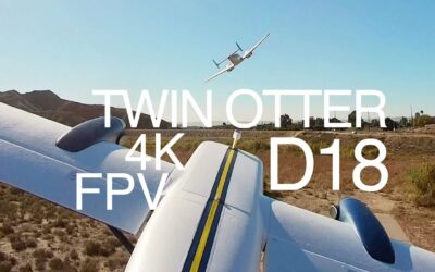 Twin Otter FPV chase Beechcraft D18