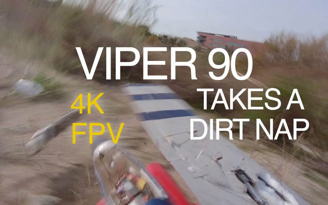 Viper Jet takes a Dirt Nap – 4k FPV CRASH!!!