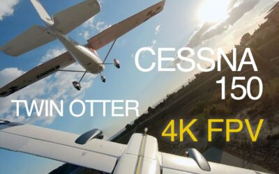 Cessna 150 Twin Otter HD FPV Chase