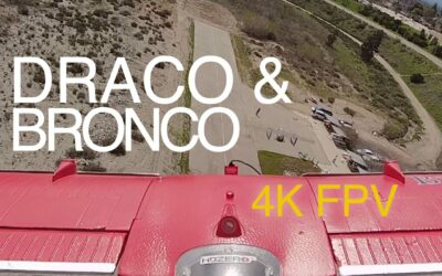 Draco & OV-10 Bronco FPV Chase 4K